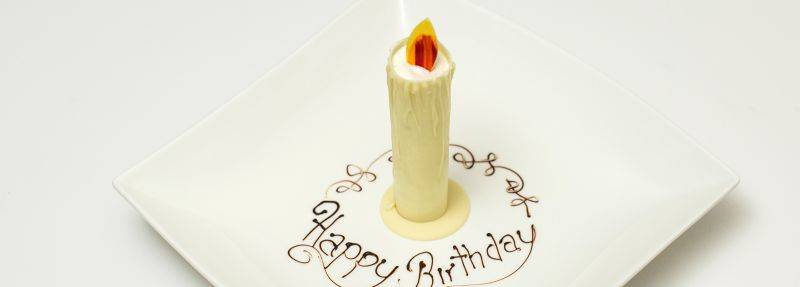 Chocolate candles
