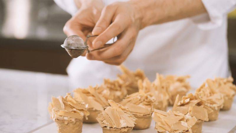 Golden Banana Financiers