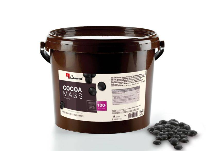 Kakaoprodukte - 100% Kakaomasse - Tropfen - 3kg Kessel (1)