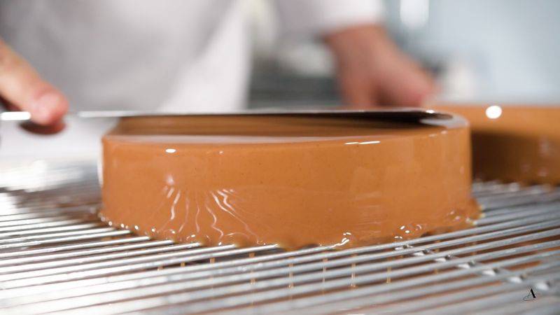 Hazelnut Crunch Entremet
