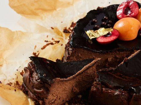 Demonstration video<span>Chocolate Basque Cheesecake</span>