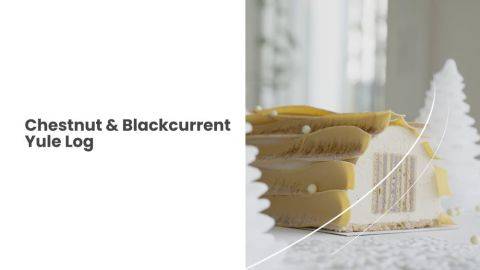 Demonstration video<span>Chestnut & Blackcurrent Yule Log</span>