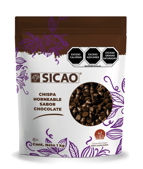 Sucedáneo - Sabor Chocolate semiamargo - Chispas horneables - 1 kg