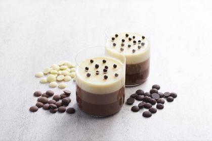 3 Çikolatalı Panna Cotta