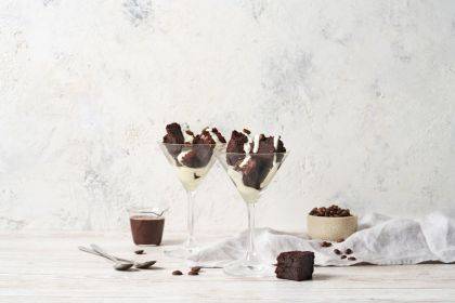 Espresso No-tini Brownies