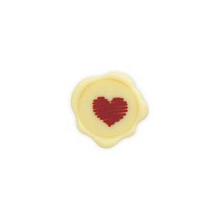 Heart Seal - Chocolate Decorations - Seal Shape - 70 pcs