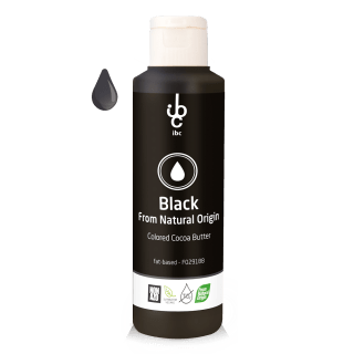 Colored Cocoa Butter Black E-Free - 245gr - From Natural Origin