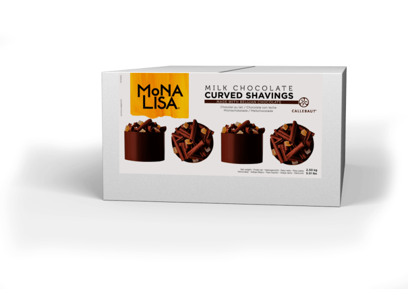 Virutas Curvas - Chocolate Leche - 2,5kg