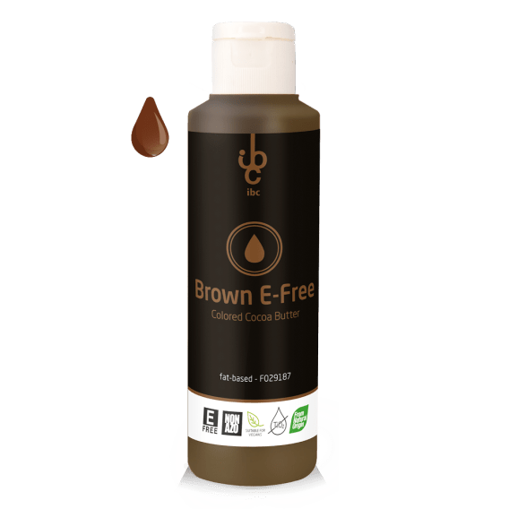Colored Cocoa Butter Brown E-Free - 245gr - From Natural Colored Cocoa Butter Brown E-Free - 245gr - From Natural