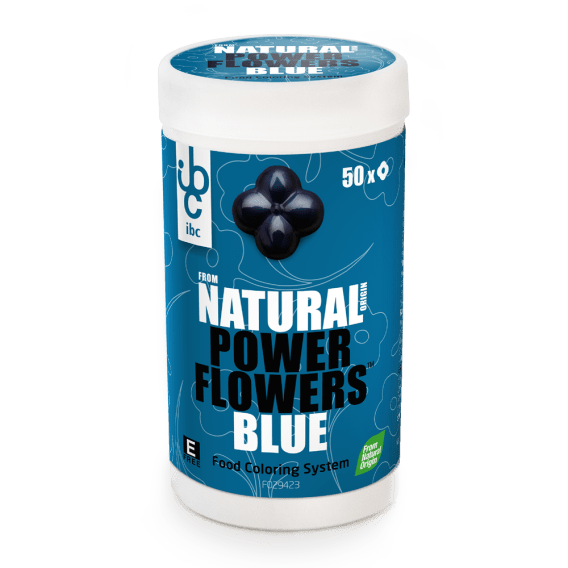 Power Flowers Blue - Food Colorants - 50 g - From Natural Origin