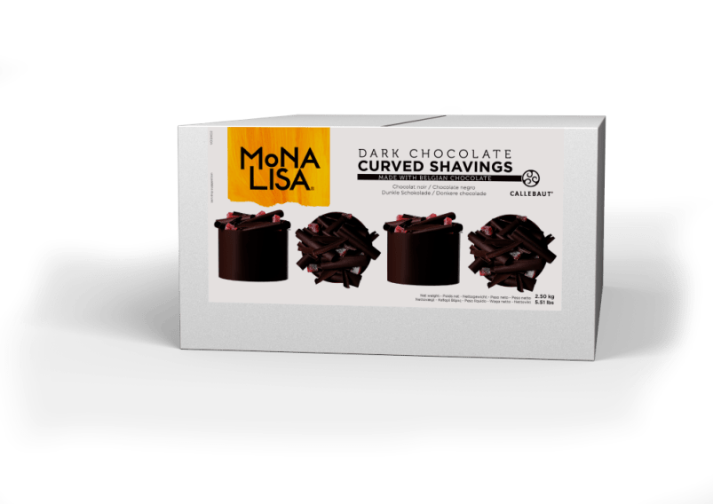 Virutas Curvas - Chocolate Negro - 2,5kg