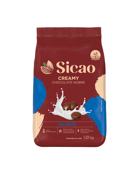 Chocolate Ao Leite Creamy Sicao Nobre 1,01 kg