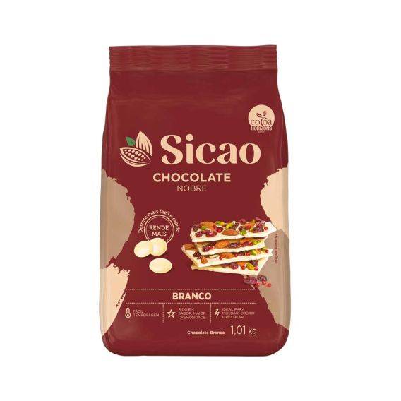 Chocolate Branco Sicao Nobre 1,01 kg