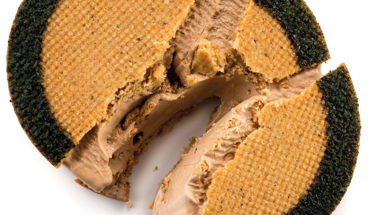 Glace au chocolat origine Ghana – soja-caramel nori