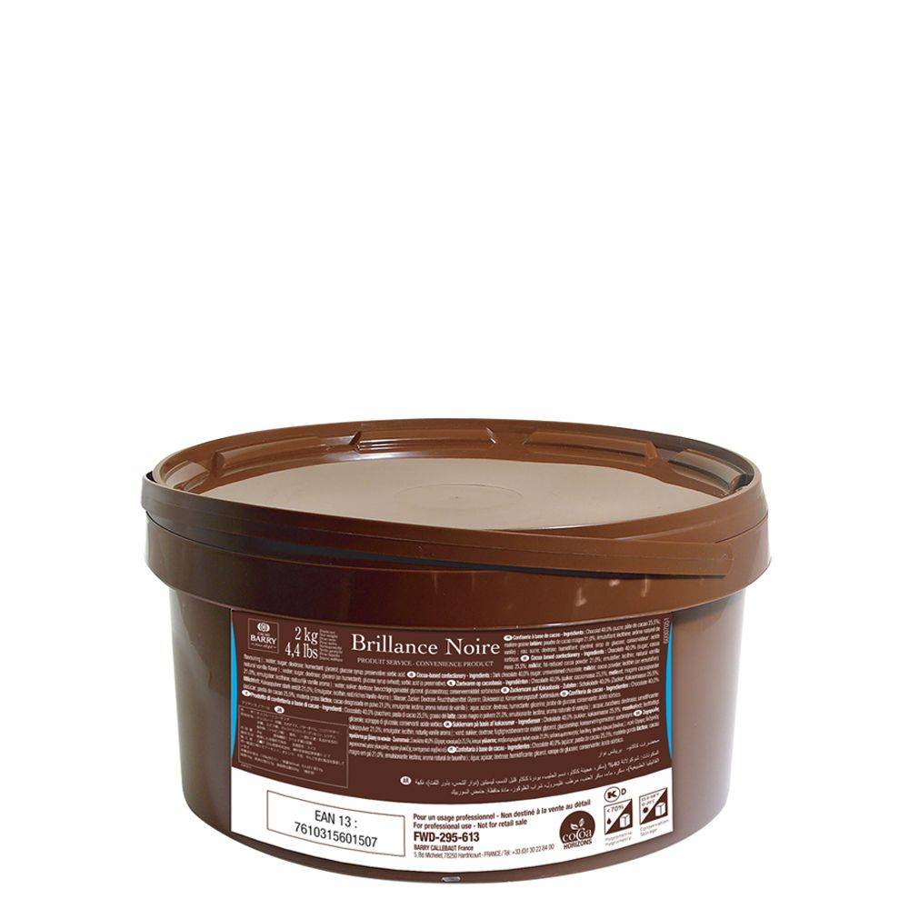 Cacao Barry - Chocolate Glaze - Brillance Noire - 2kg bucket
