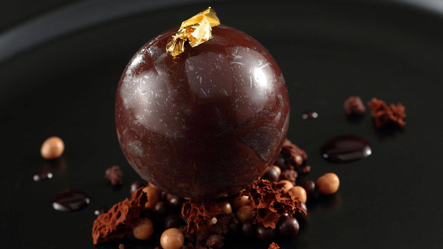 Gran bombón de chocolate