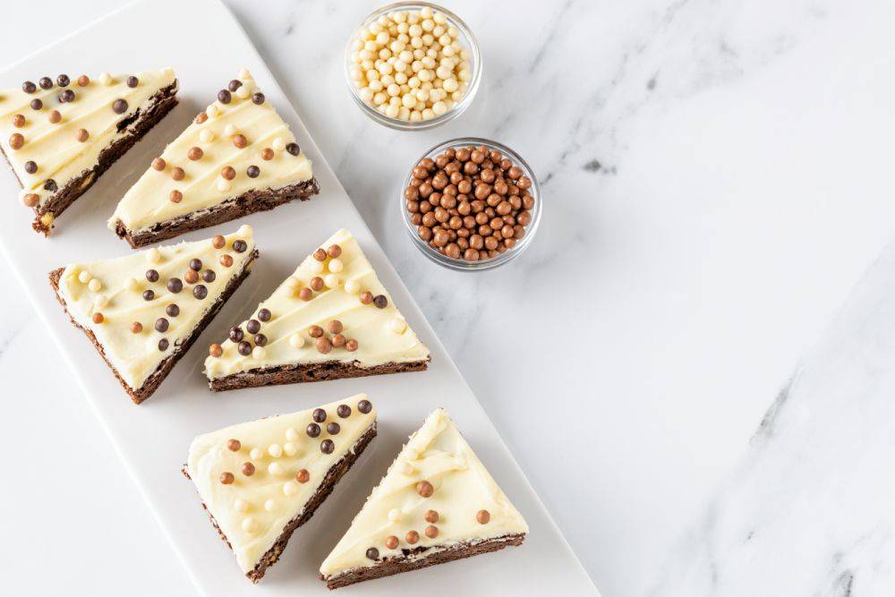 Triple Chocolate Brownies