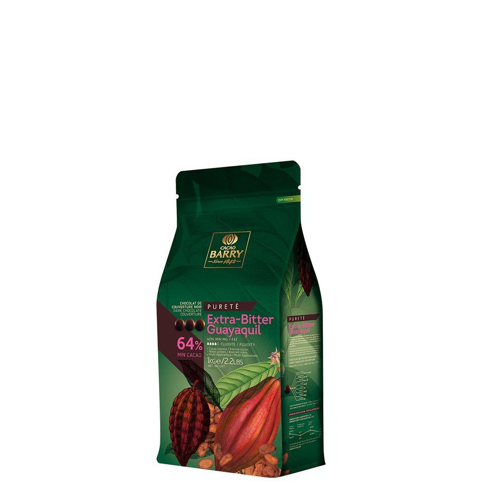 その他 Barry Cacao Barry - DARK COUVERTURE - EXTRA-BITTER GUAYAQUIL 64