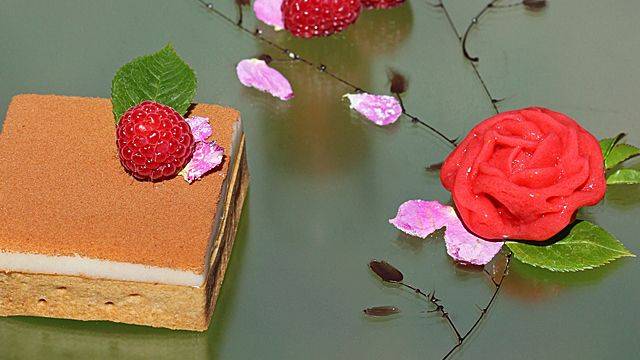 Rêve chocolaté aux couleurs rose framboise