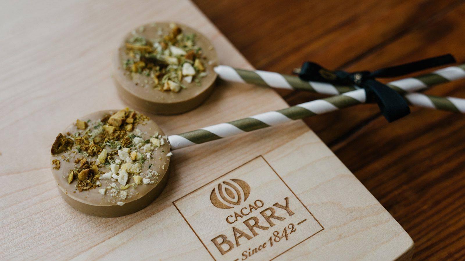 Sucettes Au Chocolat Zéphyr™ Caramel