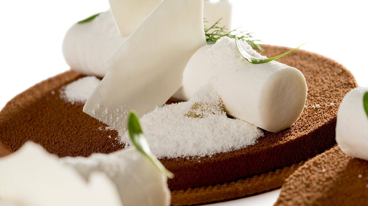 Tarta Fina a la Minute - cacahuete - coco - chocolate - lima - lemon grass
