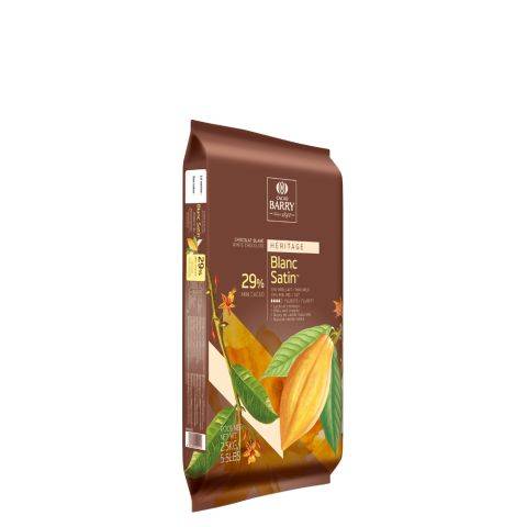 CHOCOLAT BLANC - BLANC SATIN™ 29% - BLOCK - 2.55KG SAC