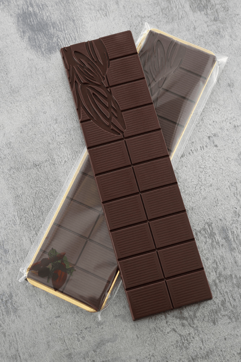 Packaging - Bar Long 100 g - 100 units - golden card