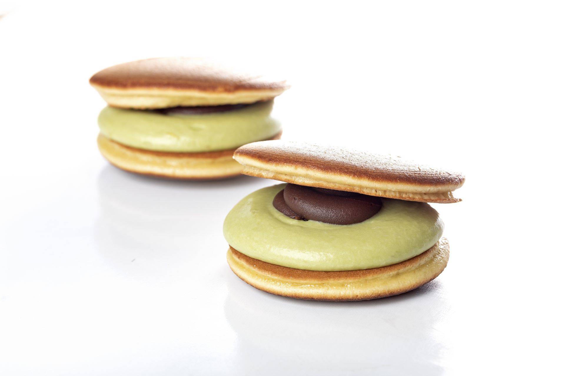 Dorayaki Matcha com Limão Siciliano