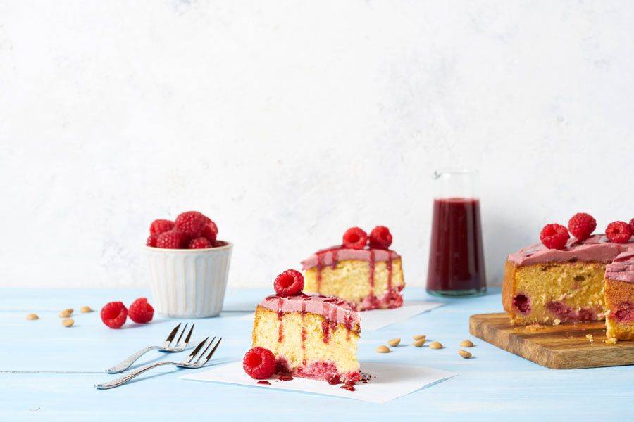 Gold & Ruby Chocolate Cake