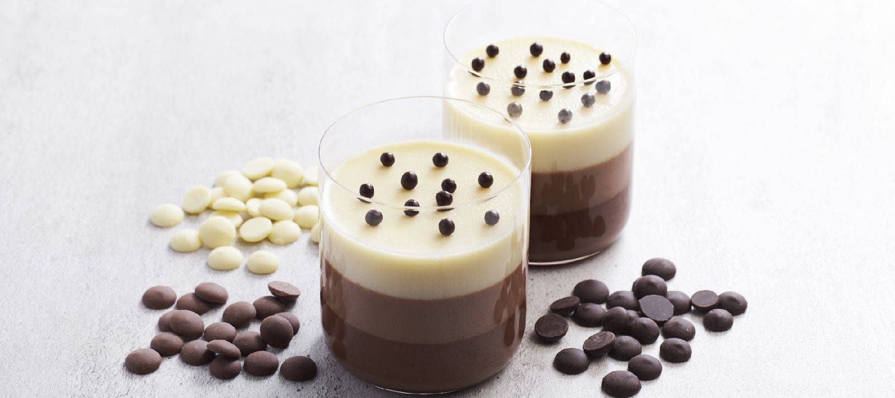 3 Çikolatalı Panna Cotta
