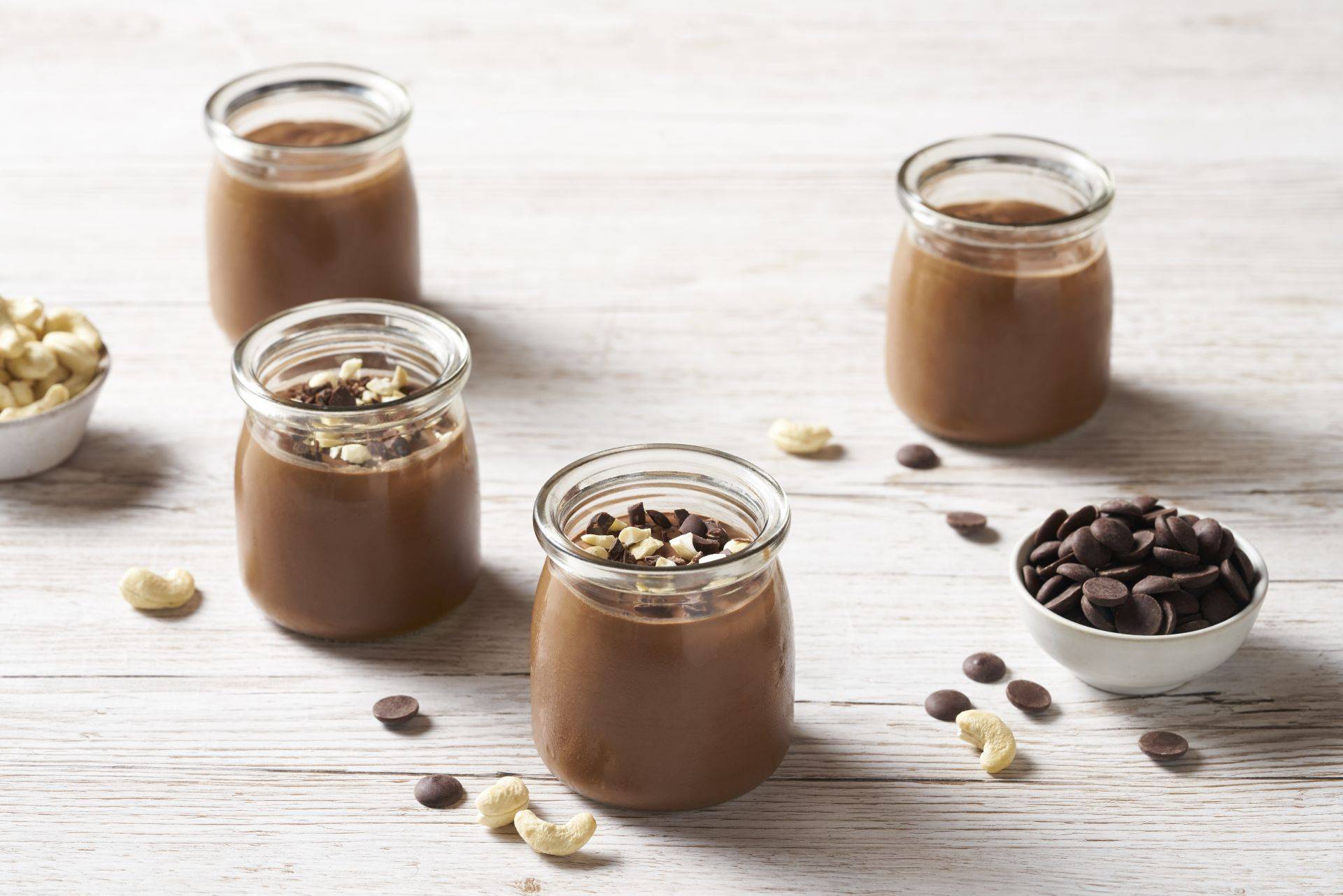 Cashew Chocolate Pots