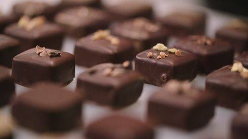 Always coat your fillings with a hard layer of chocolate