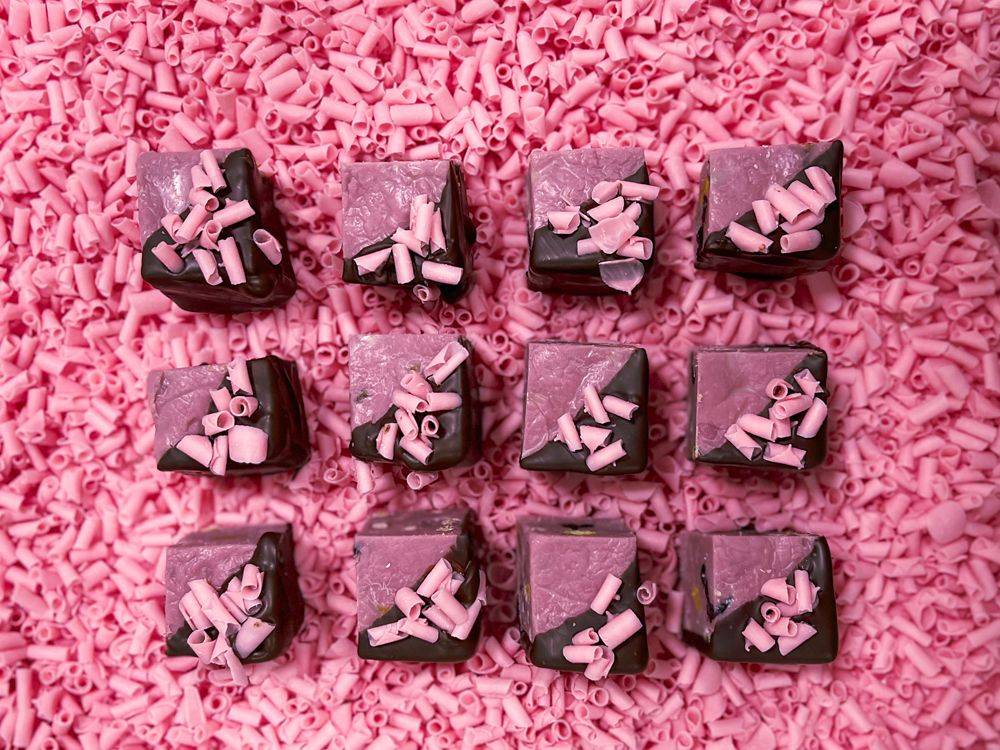 Fudge Ruby com Limão Siciliano