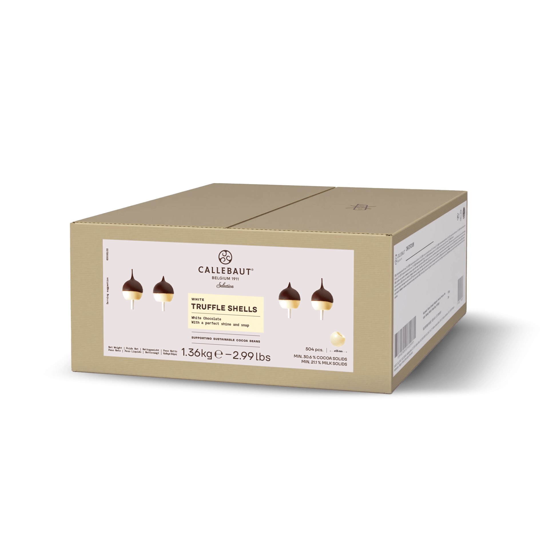 Bolas huecas de chocolate blanco (2)