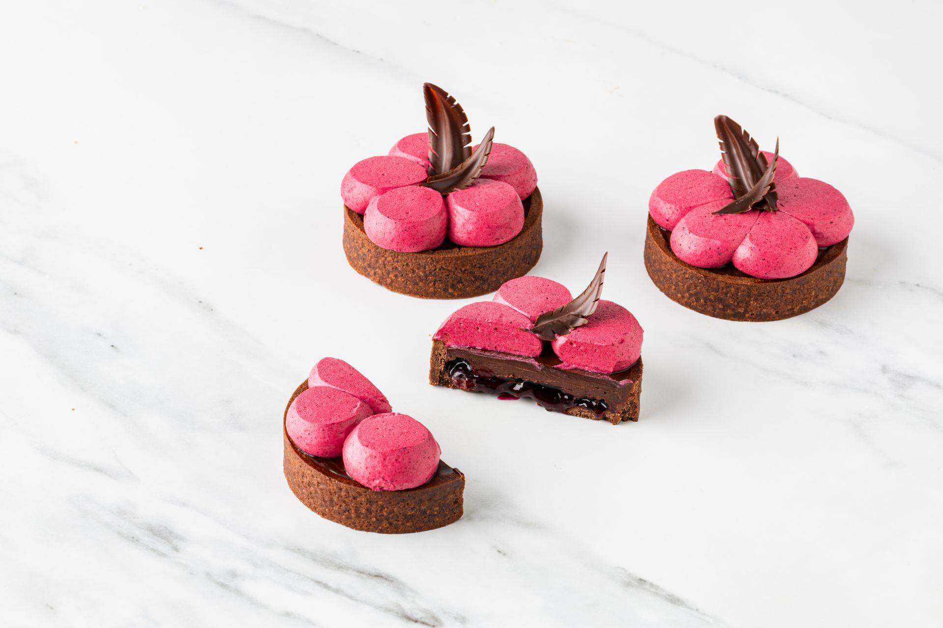 Chocolate and Cassis Tart