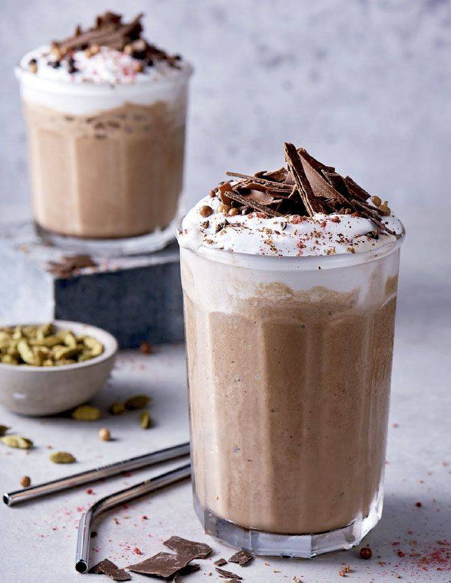 Iced Arabic chocolate