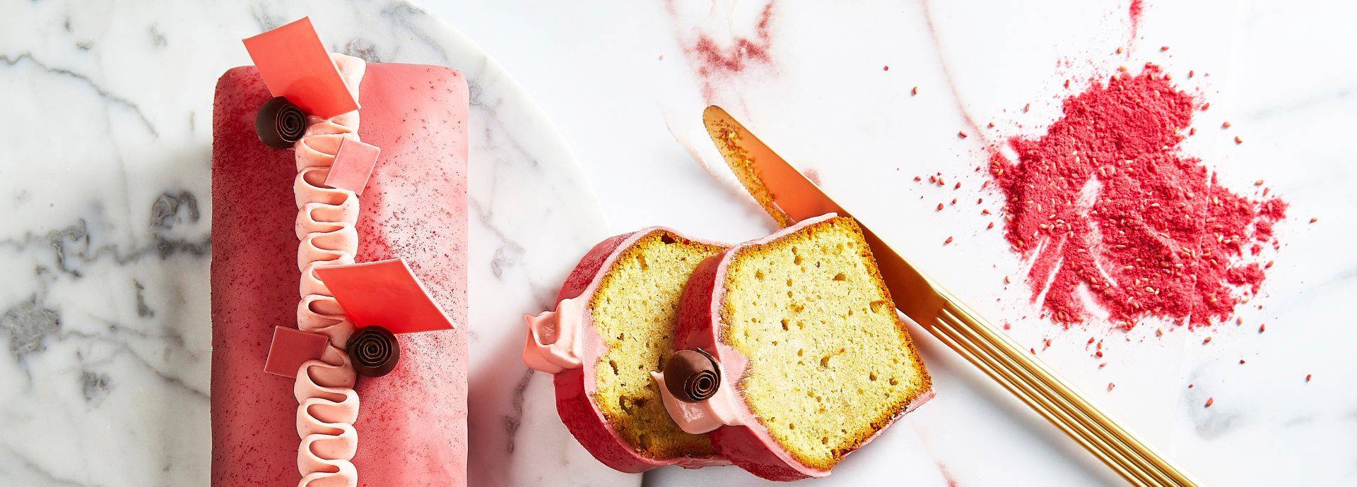 Ruby Glazed Cake