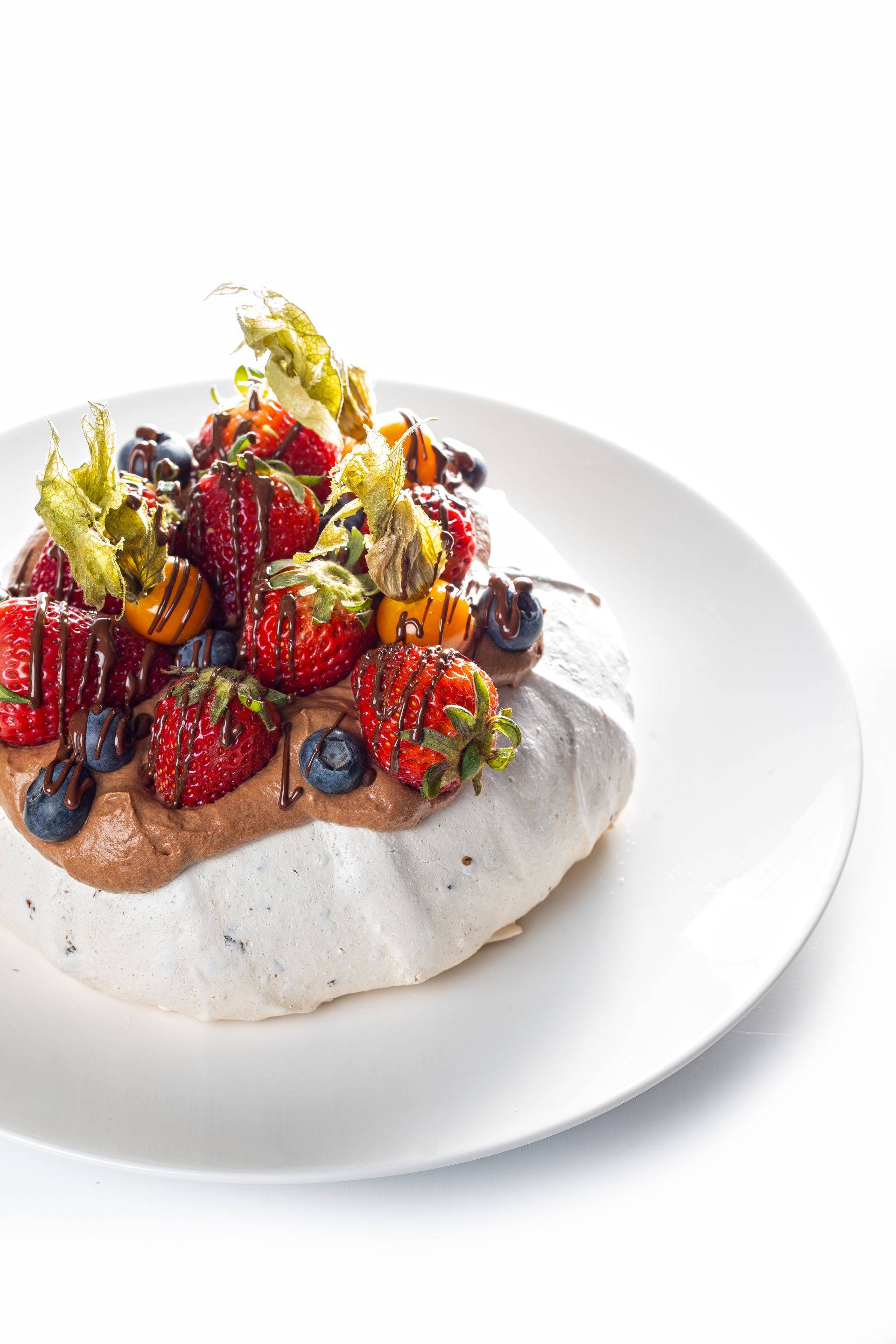 Pavlova de Chocolate Sicao