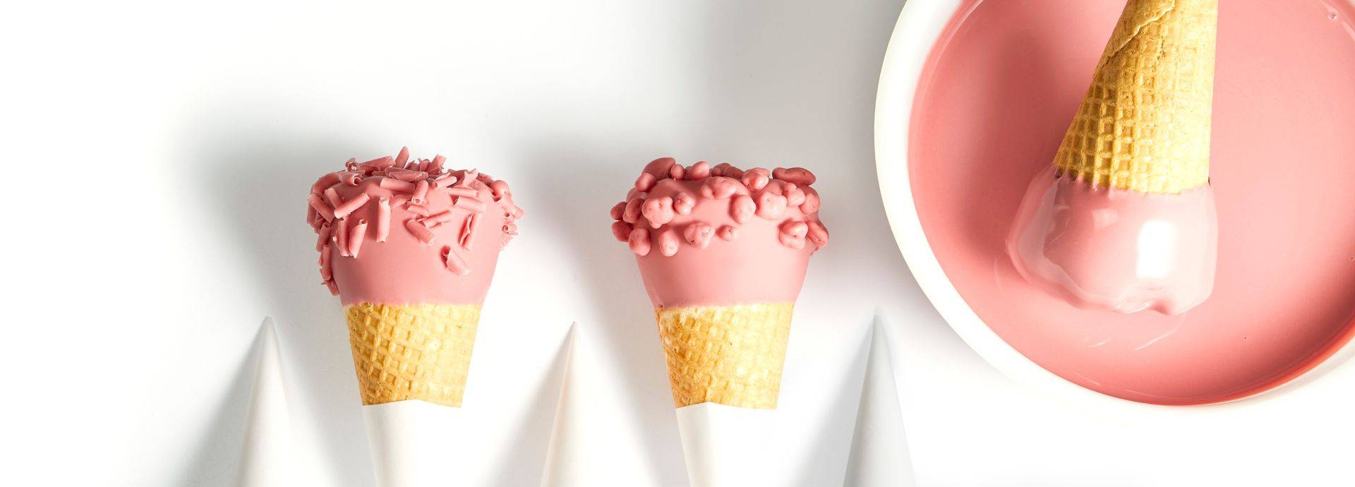 Choco-cornetto ruby