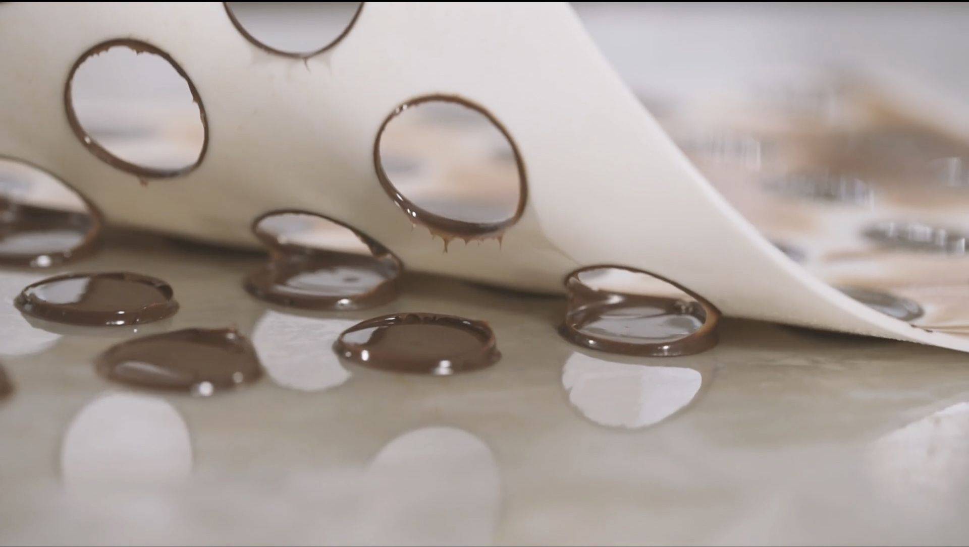 Piped Rum Truffles