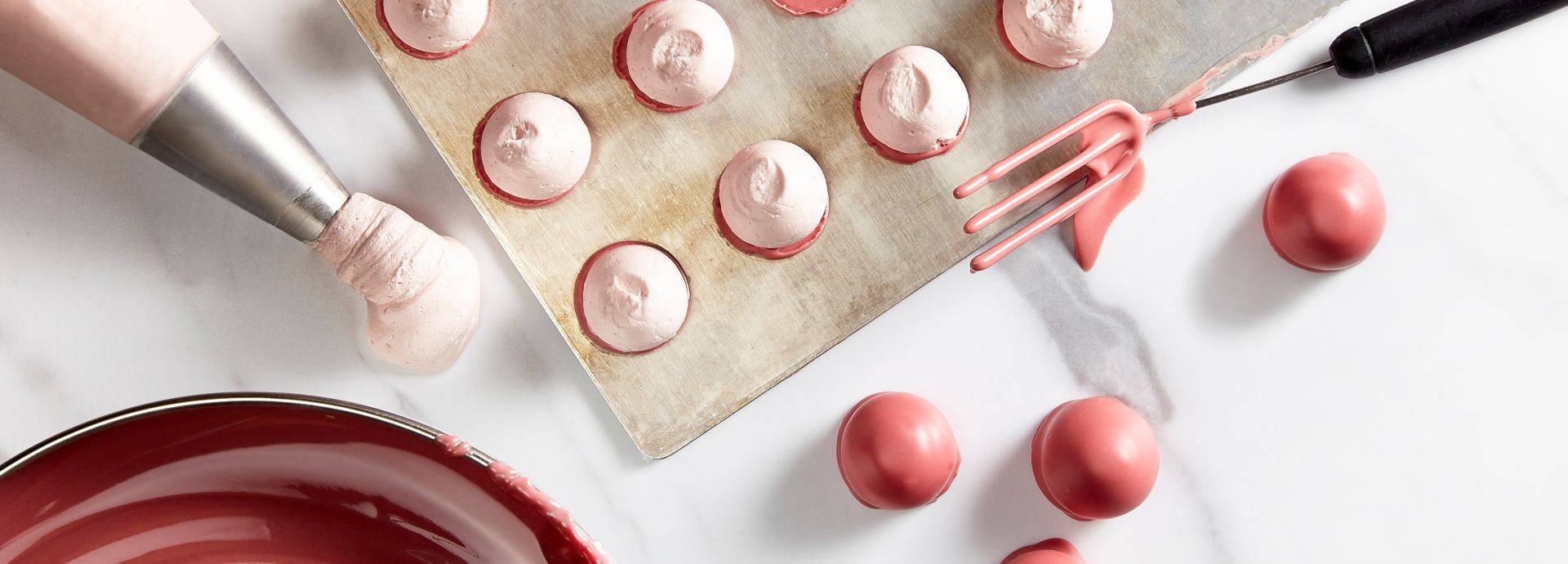 Buttercream com chocolate ruby