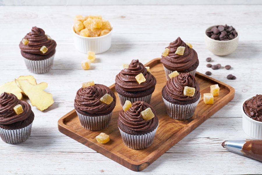 Ginger beer cupcakes
