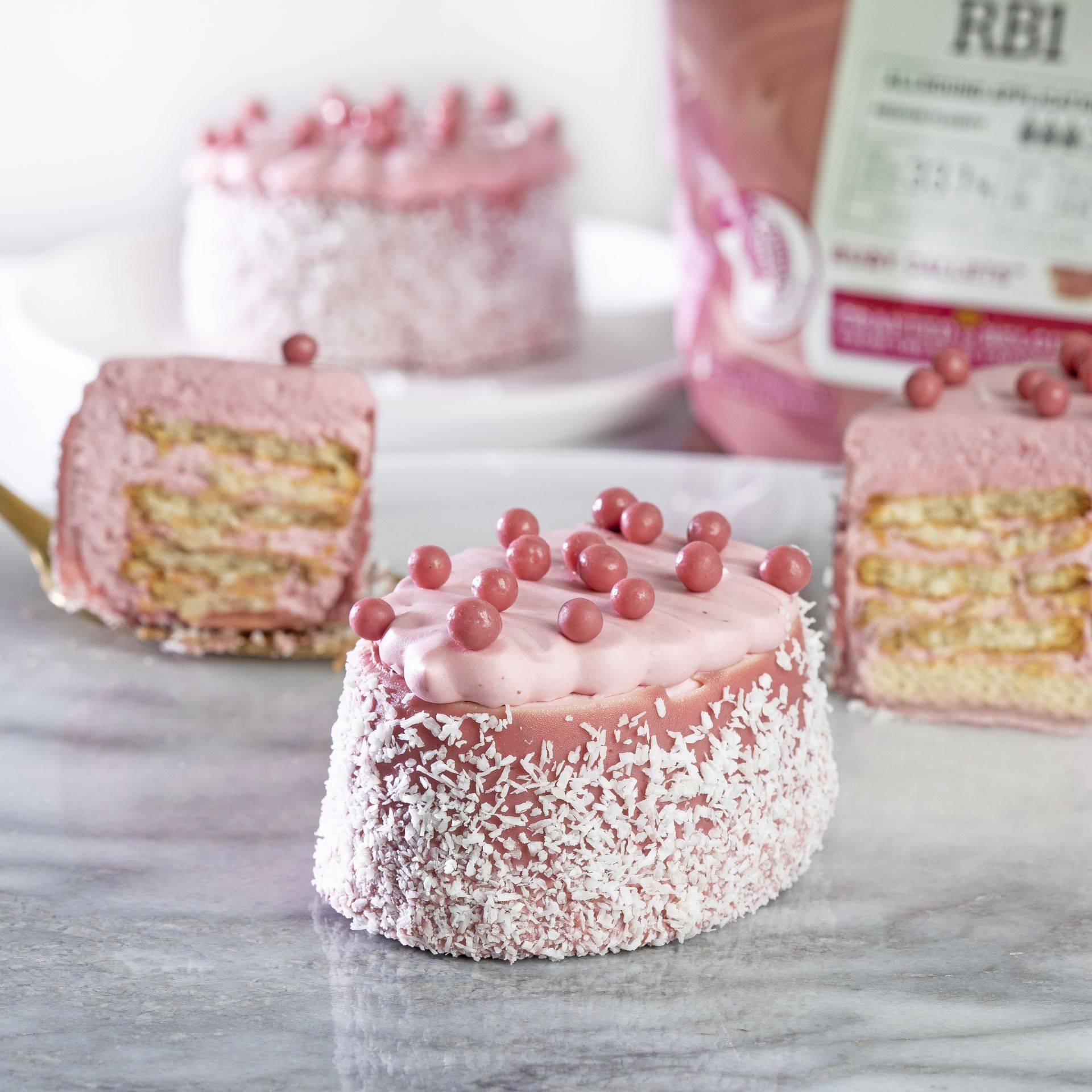 Pavê Ruby com Café e Coco