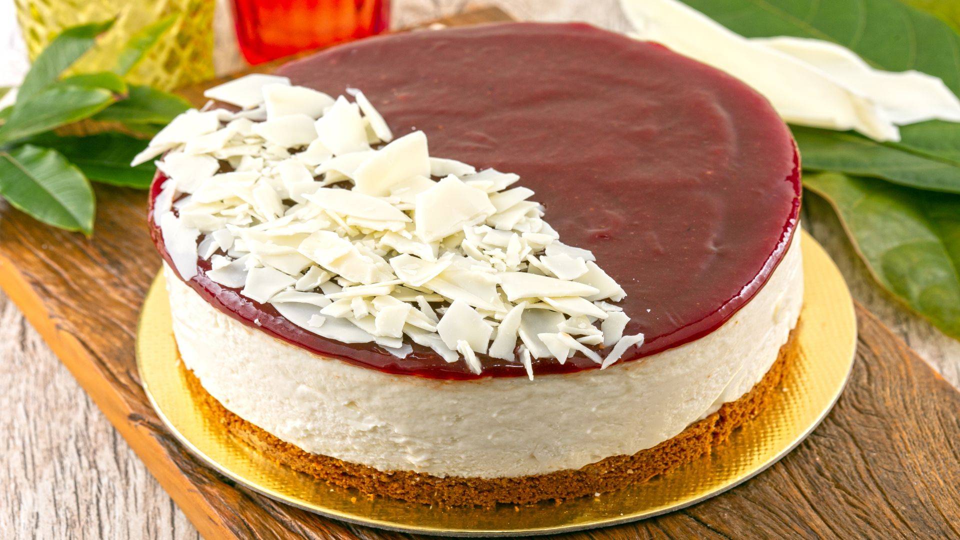 Cheesecake Chocolate Branco e Goiabada
