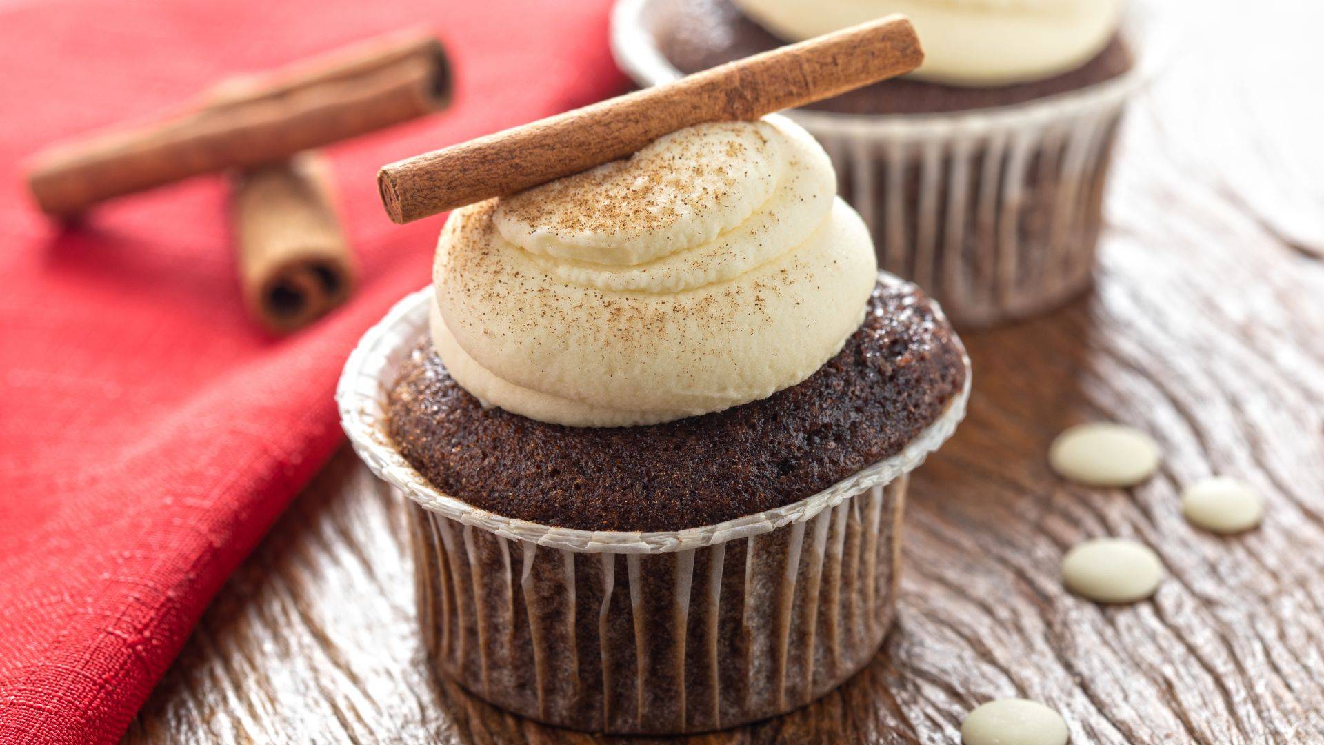 Cupcakes de Café e Baunilha