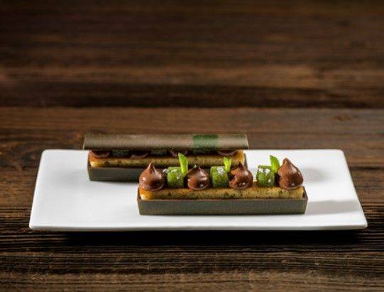 Pièce au chocolat noir Fahey, gin et citron vert