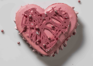 Raspberry & Ruby Chocolate Macaron