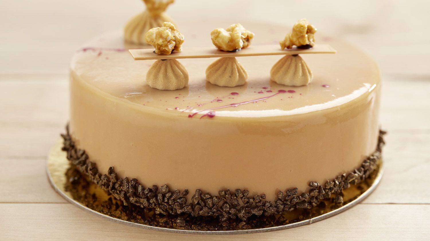 Zéphyr™ caramel et compotee de camerise