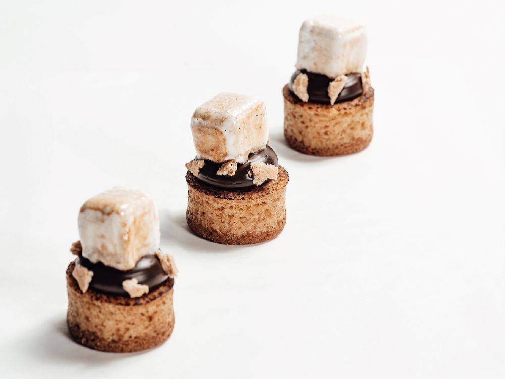 Campfire S'mores Cupcakes