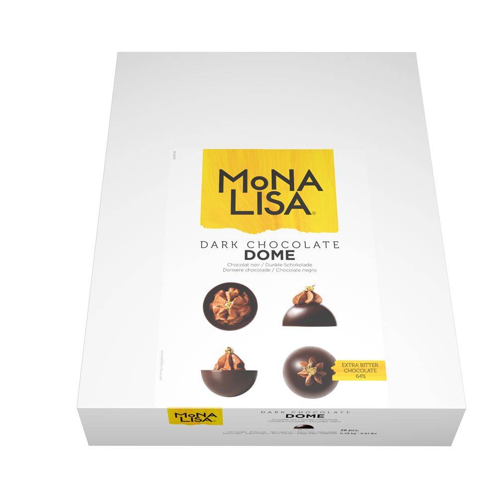 Mona Lisa - Dark Chocolate Dome | callebaut.com